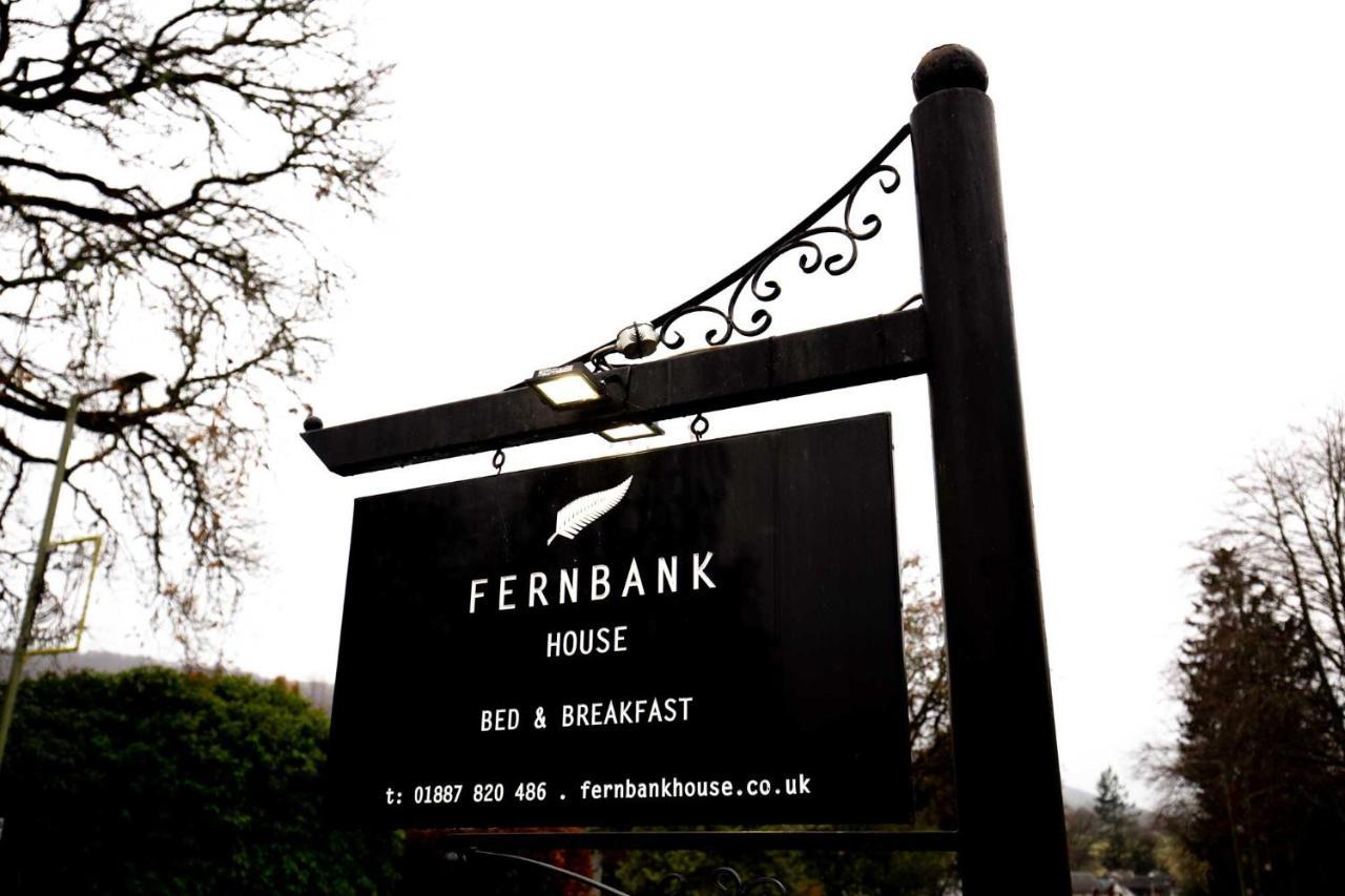 Bed and Breakfast Fernbank House Aberfeldy Exterior foto